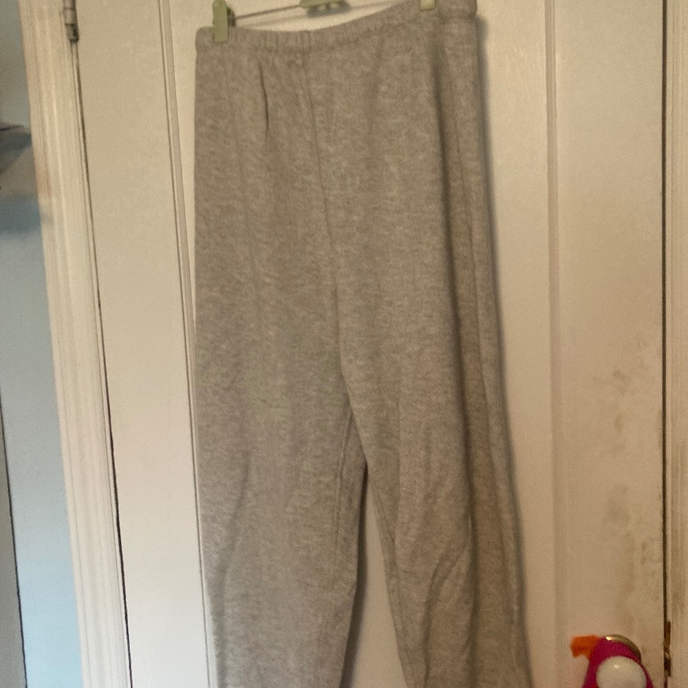 Jenni Kayne Gray Sweatpants Pants, XL